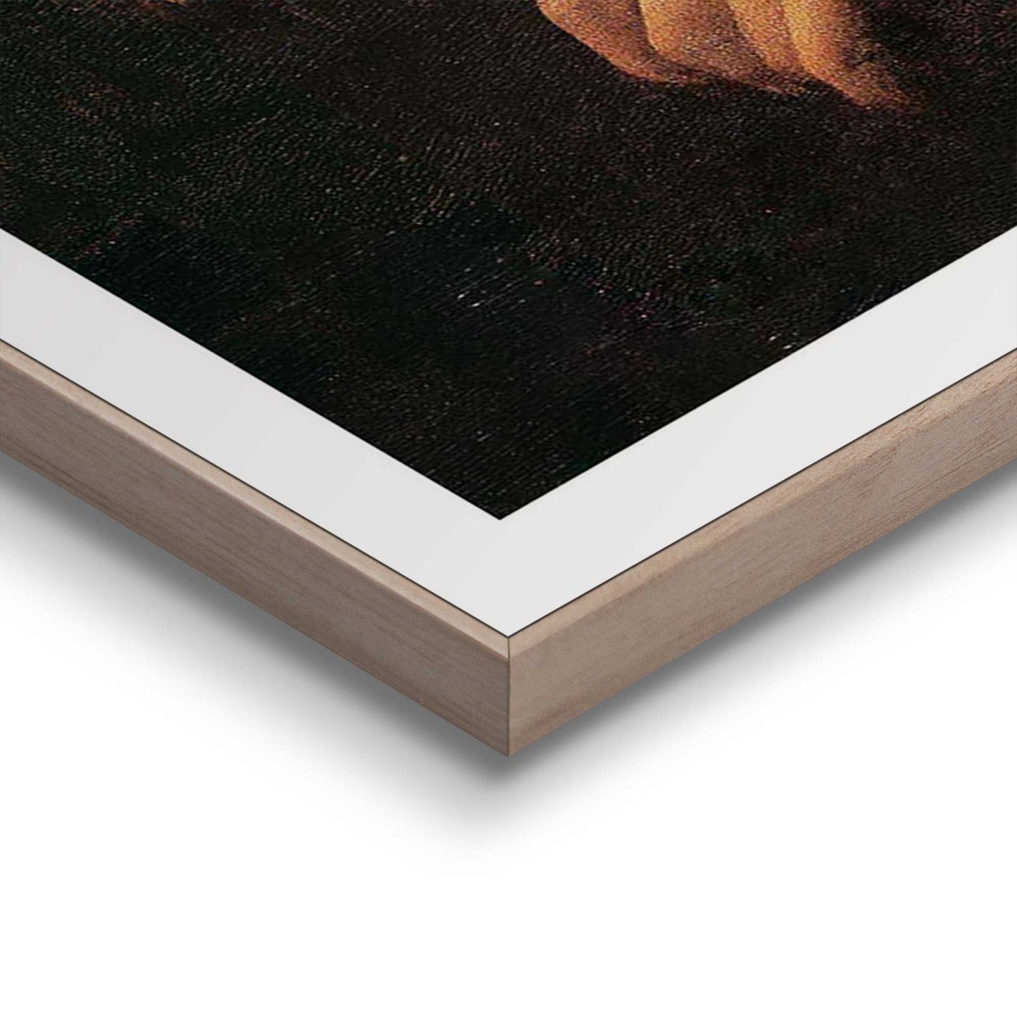 Framed in Wood Mona Lisa - gum 70x50