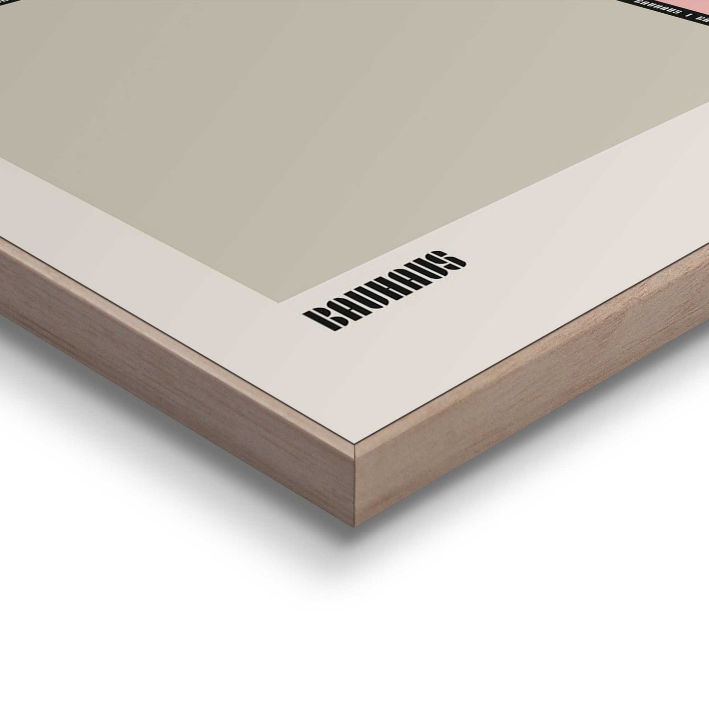 Framed in Wood Bauhaus Set 70x50