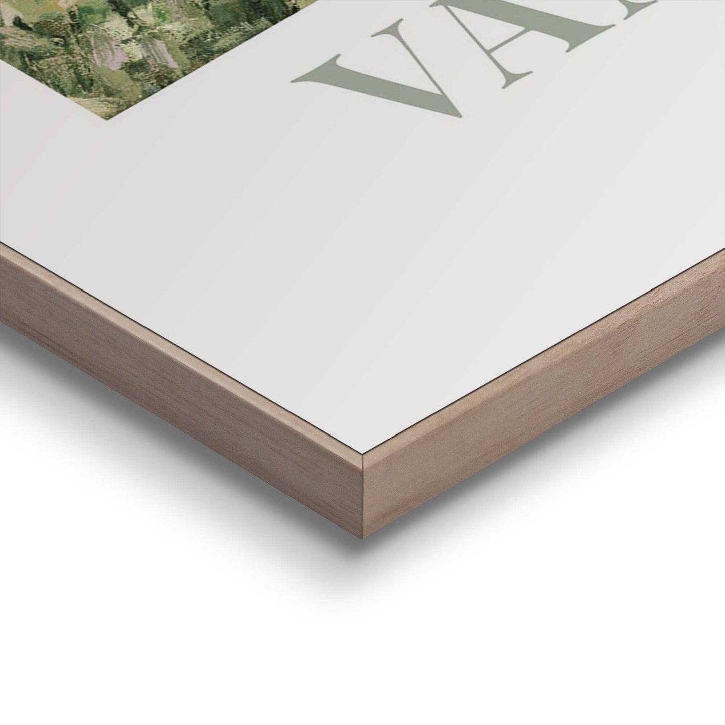 Framed in Wood Van Gogh - river bank in springtime 70x50