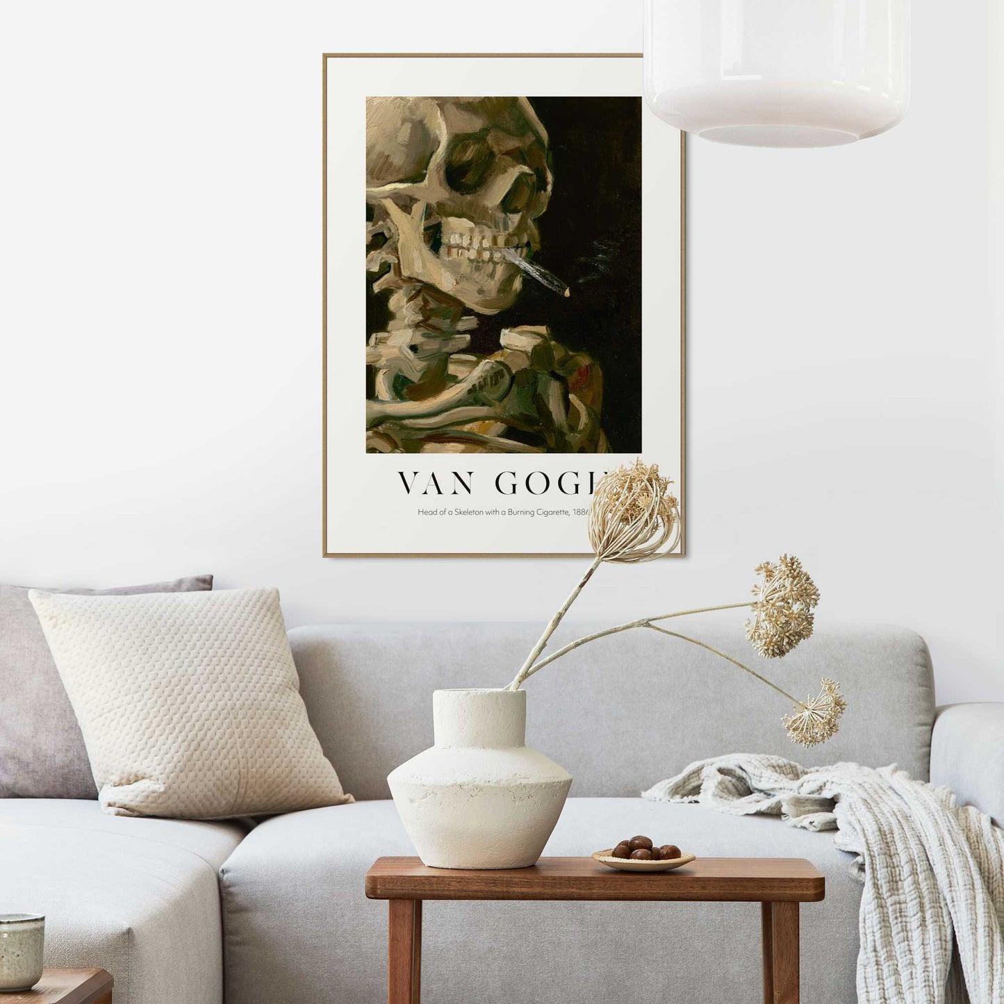 Framed in Wood Van Gogh - the sadness will last forever 70x50