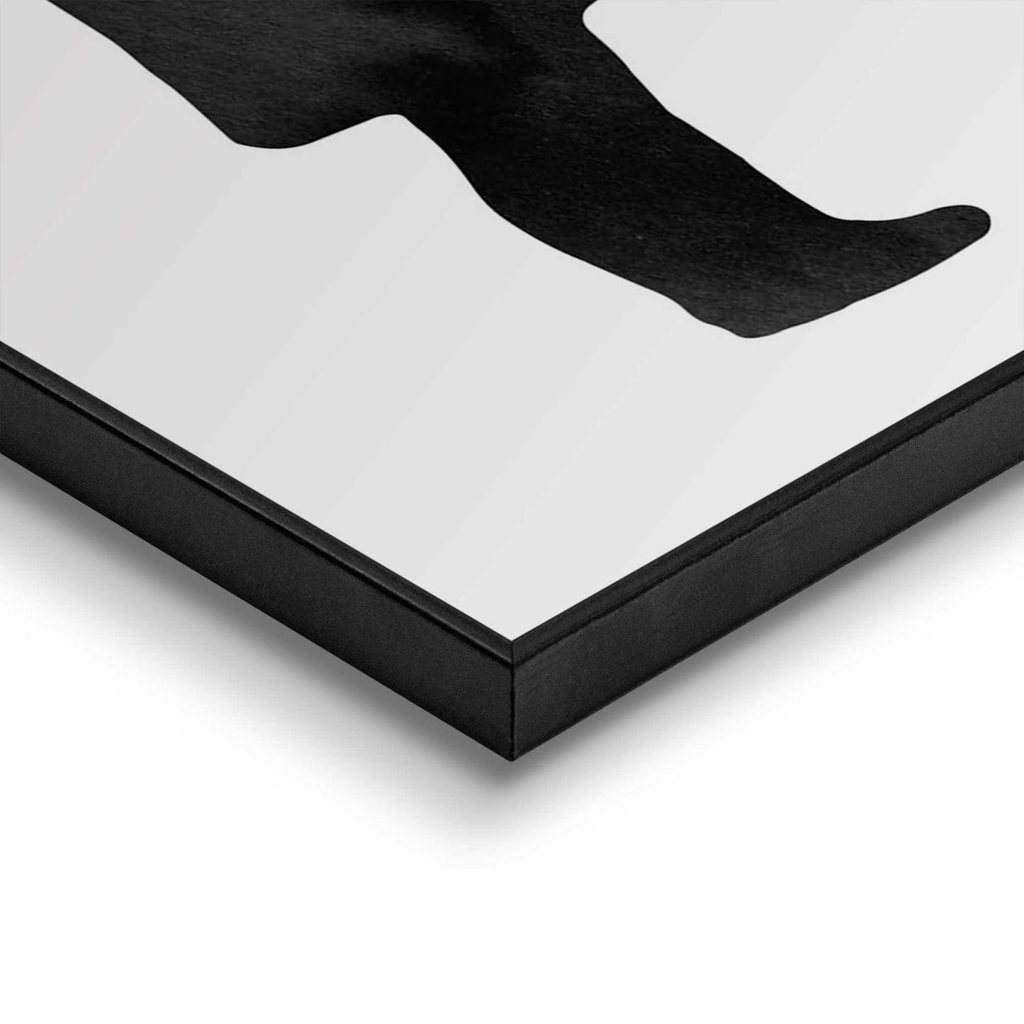 Framed in Black Banksy - girl with red balloon 70x50