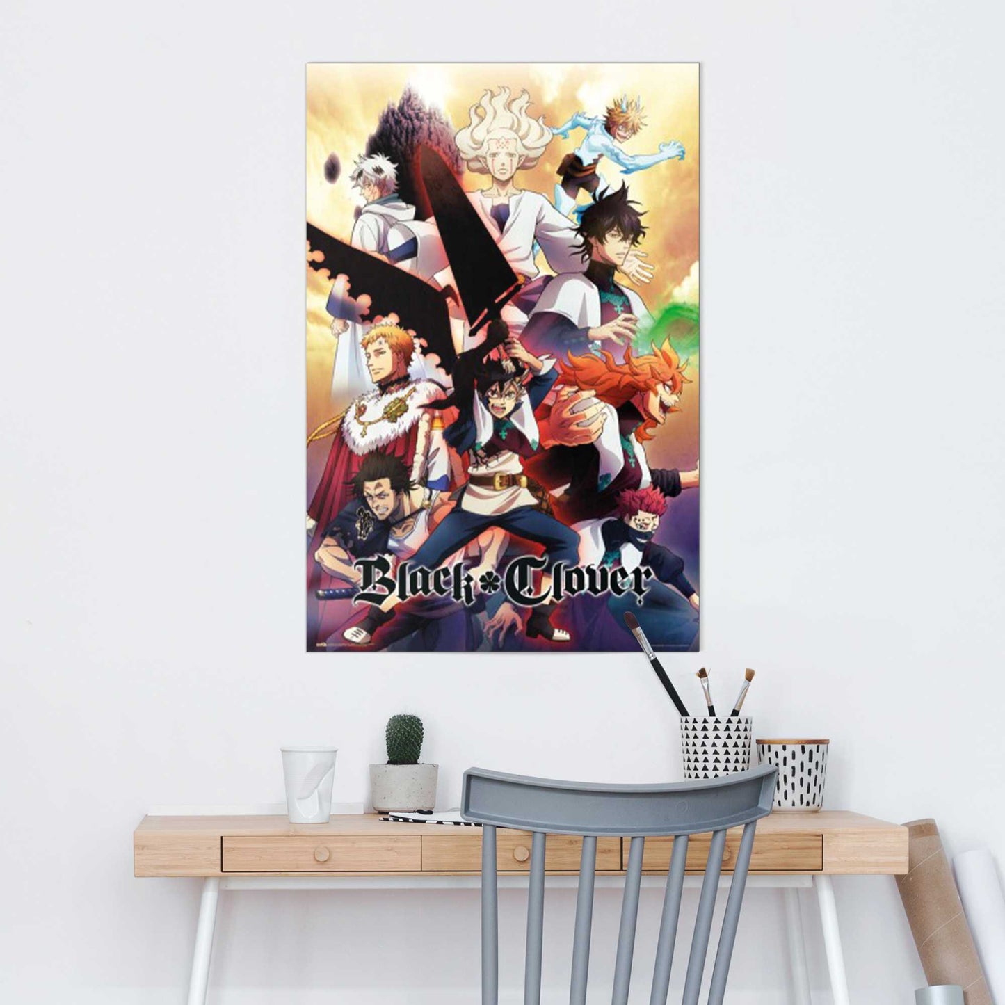 Painting Black Clover - the arc of reincarnation 90x60