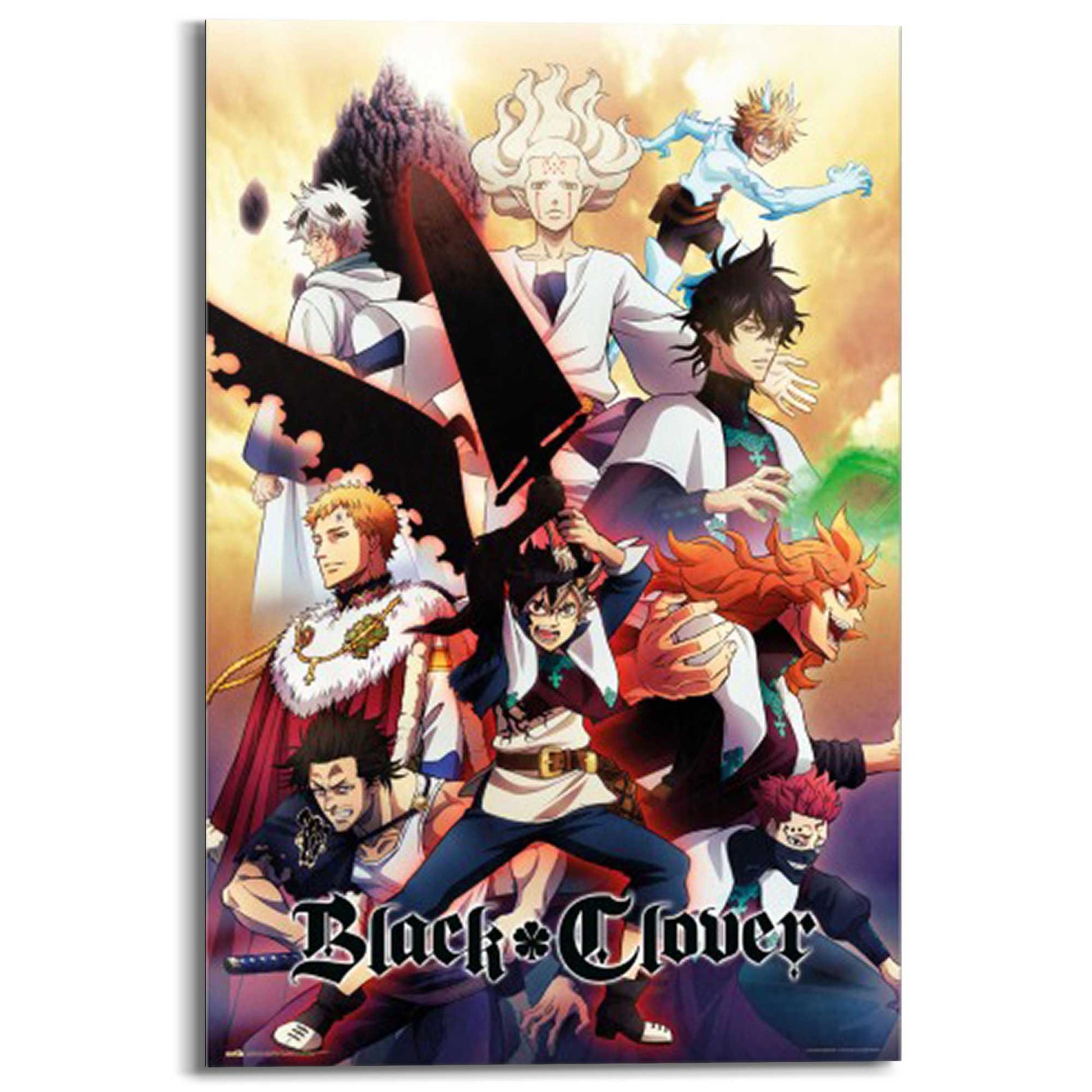 Painting Black Clover - the arc of reincarnation 90x60