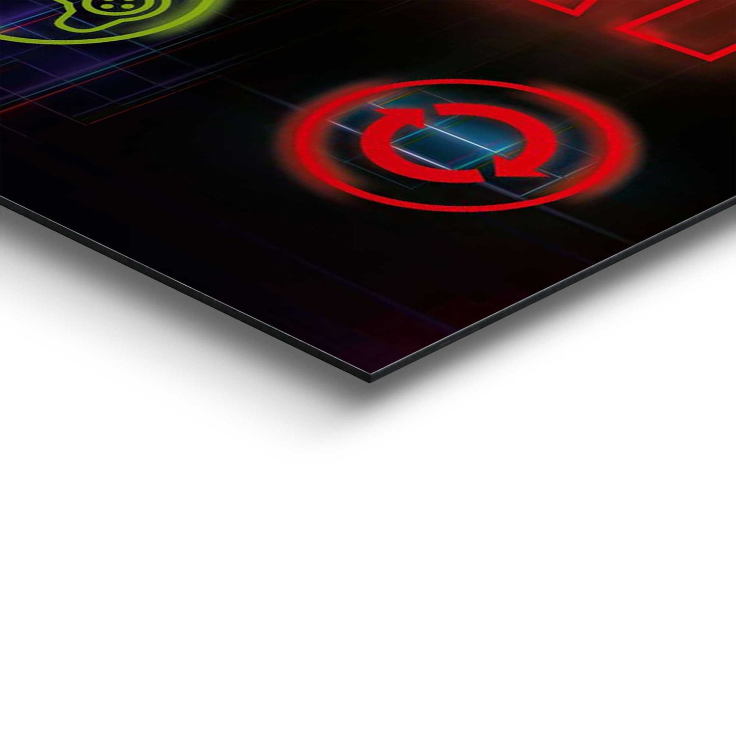 Painting Gaming - eat sleep game repeat 90x60