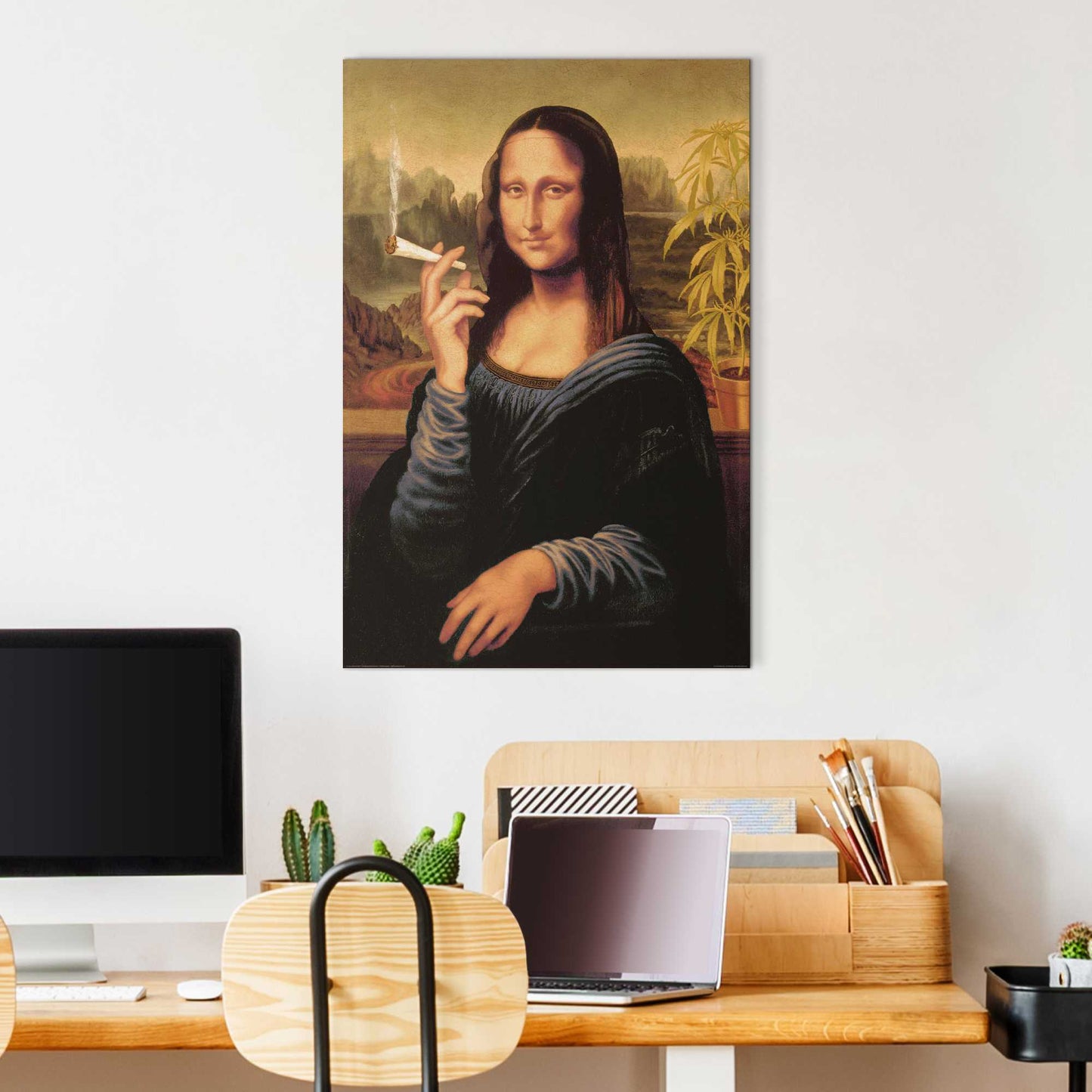 Painting Mona Lisa - joint 90x60