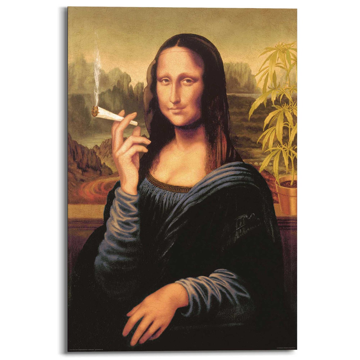 Painting Mona Lisa - joint 90x60