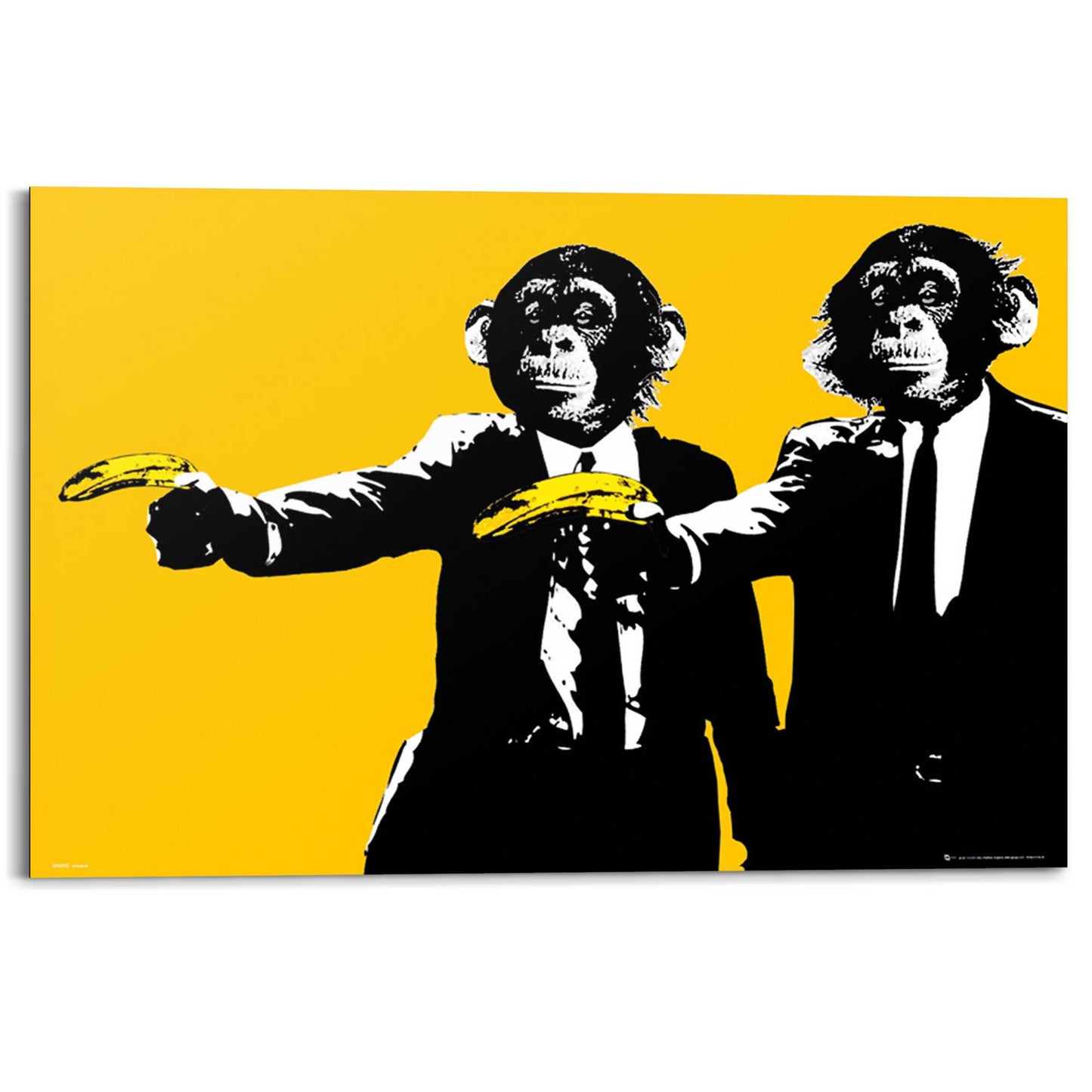 Painting Monkeys Bananas 60x90