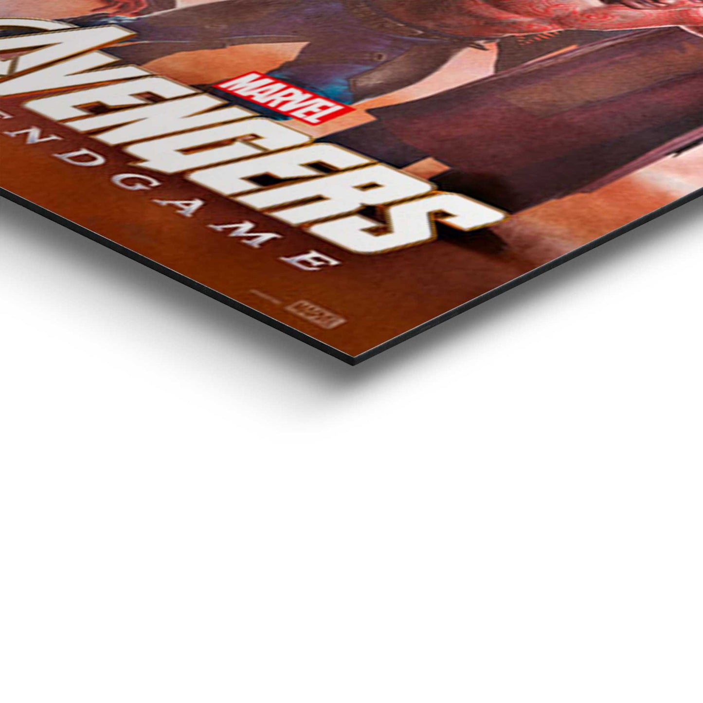 Painting Marvel Avengers - endgame line up 60x90