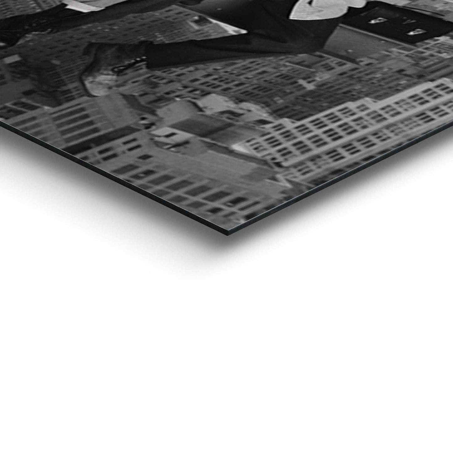 Painting Friends - lunch at a skyscraper 60x90