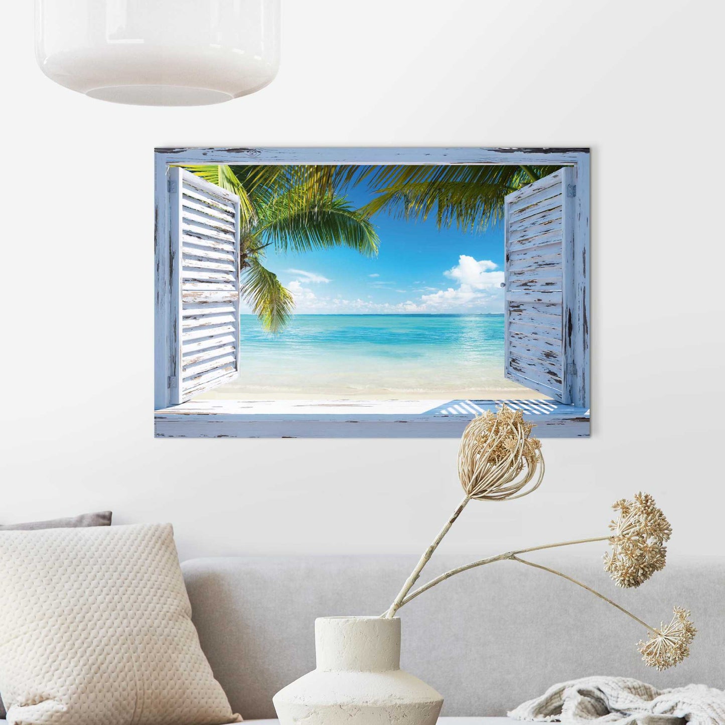 Painting Beach Shutters 60x90