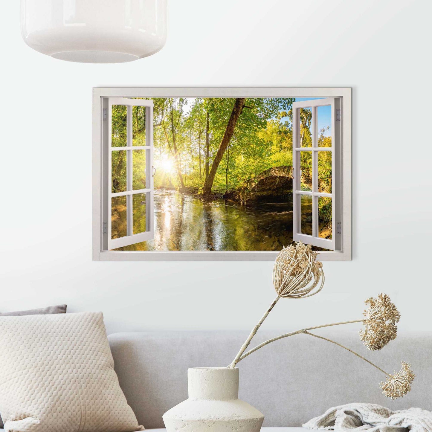 Painting Forest Window 60x90