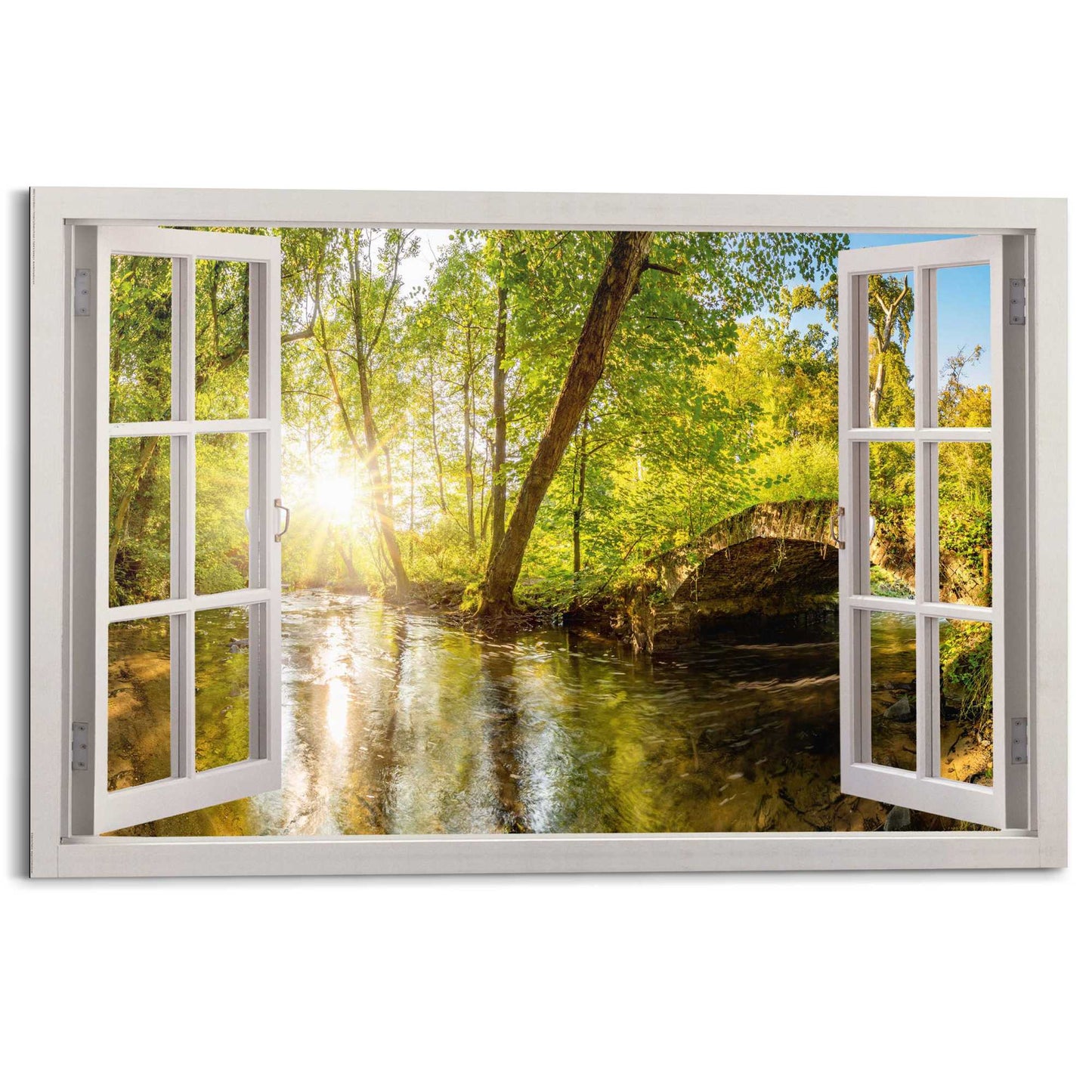 Painting Forest Window 60x90