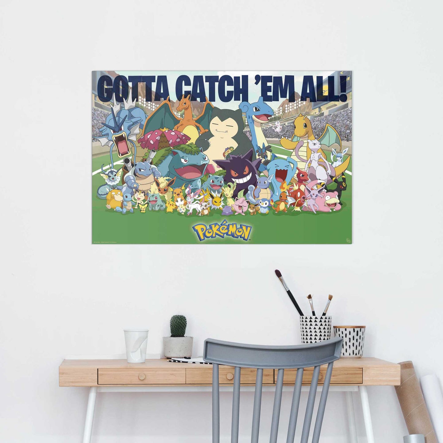 Painting Pokemon - all time favourites 60x90