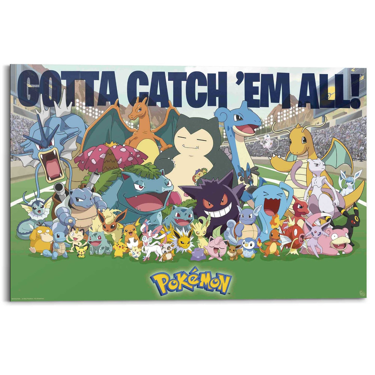 Painting Pokemon - all time favourites 60x90