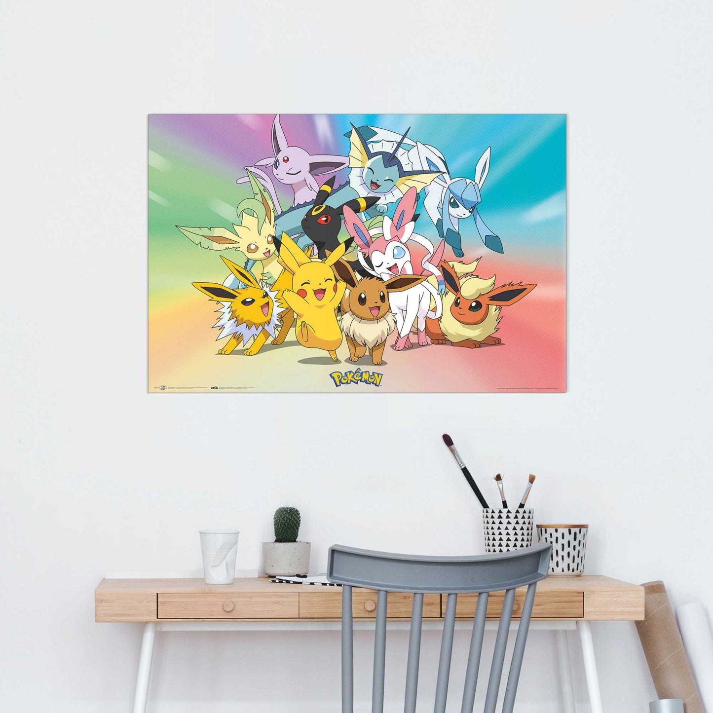 Painting Pokemon - eevee 60x90
