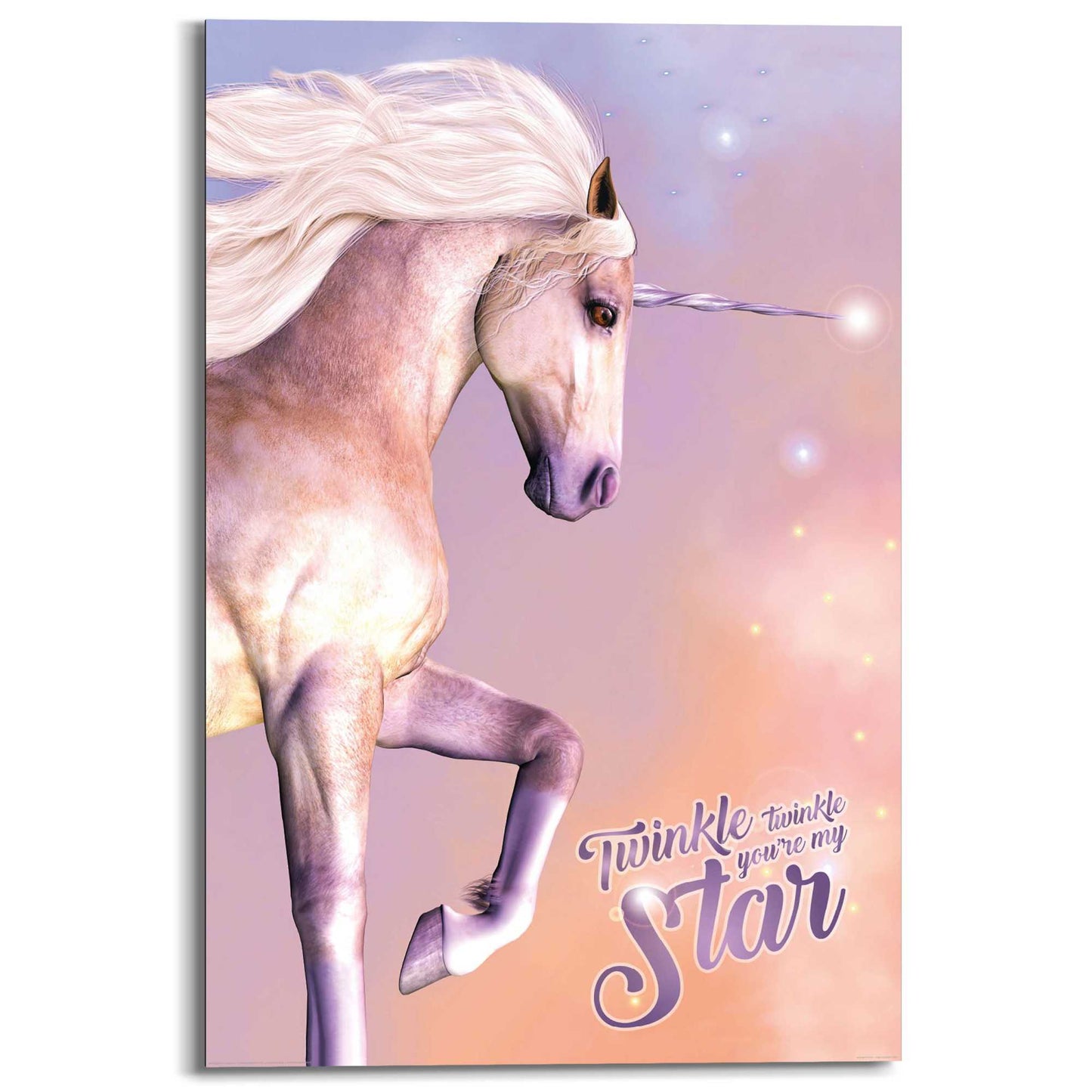 Painting Unicorn Sparkle 90x60