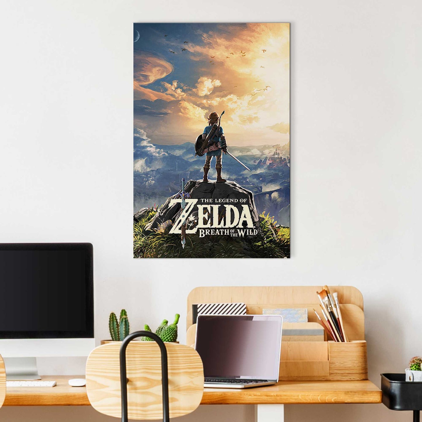 Painting The Legend Of Zelda - breath of the wild 90x60