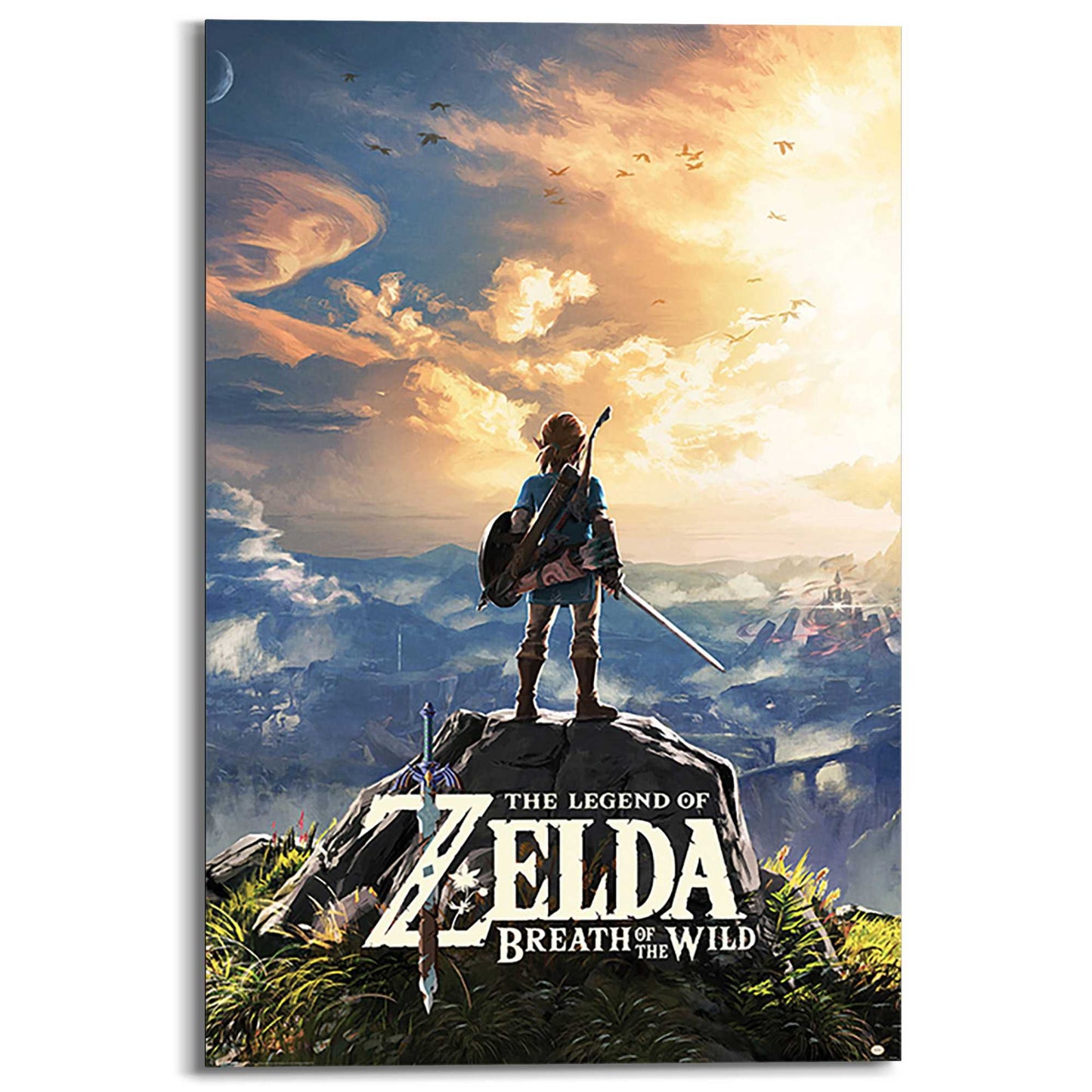 Painting The Legend Of Zelda - breath of the wild 90x60