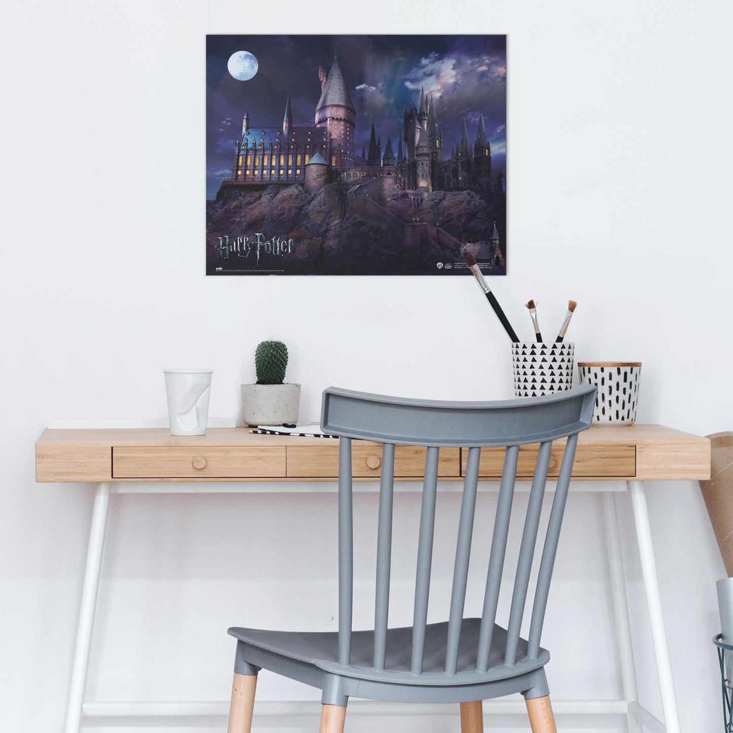 Painting Harry Potter - Hogwarts 40x50