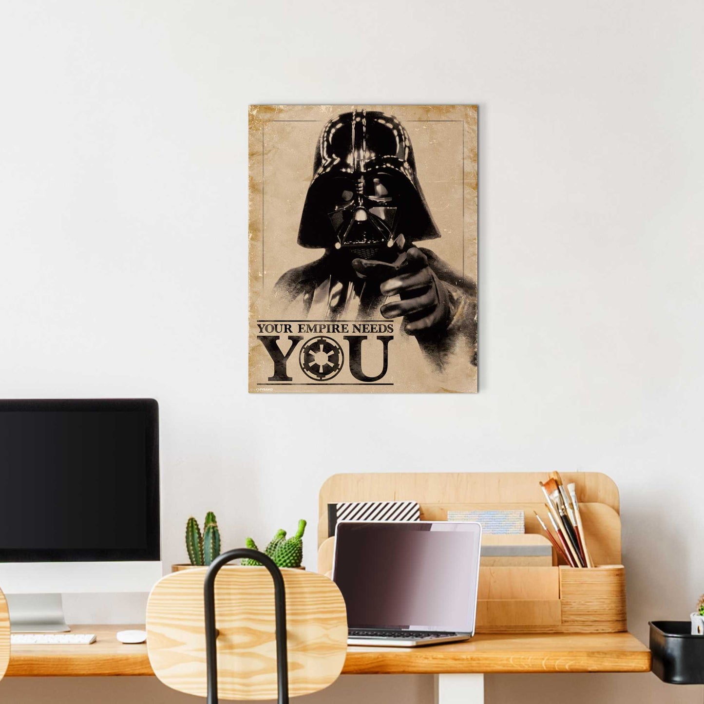 Painting Star Wars Classic - your empire needs you 50x40