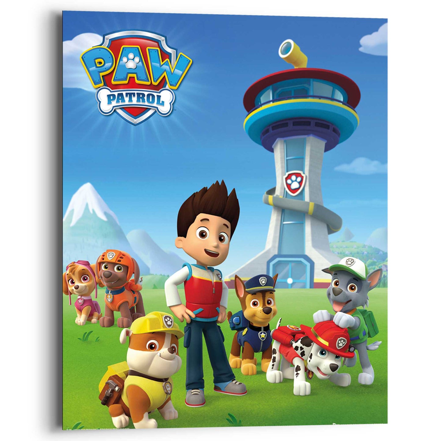 Painting Paw Patrol - team 50x40