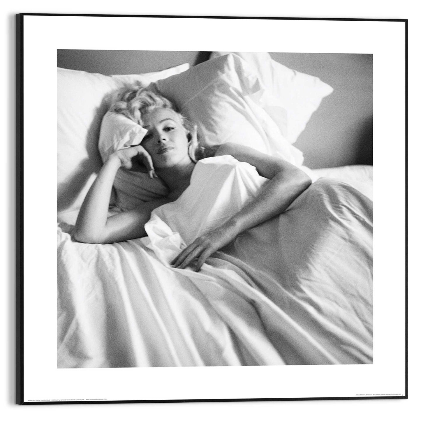 Framed in Black Marilyn Monroe - bed 40x40