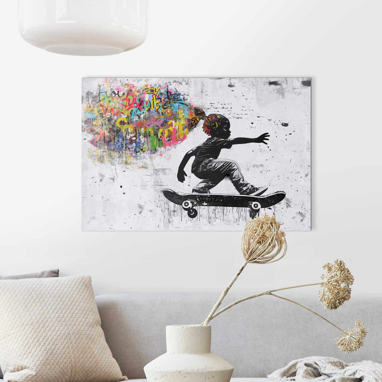 Painting Skater Girl 60x90