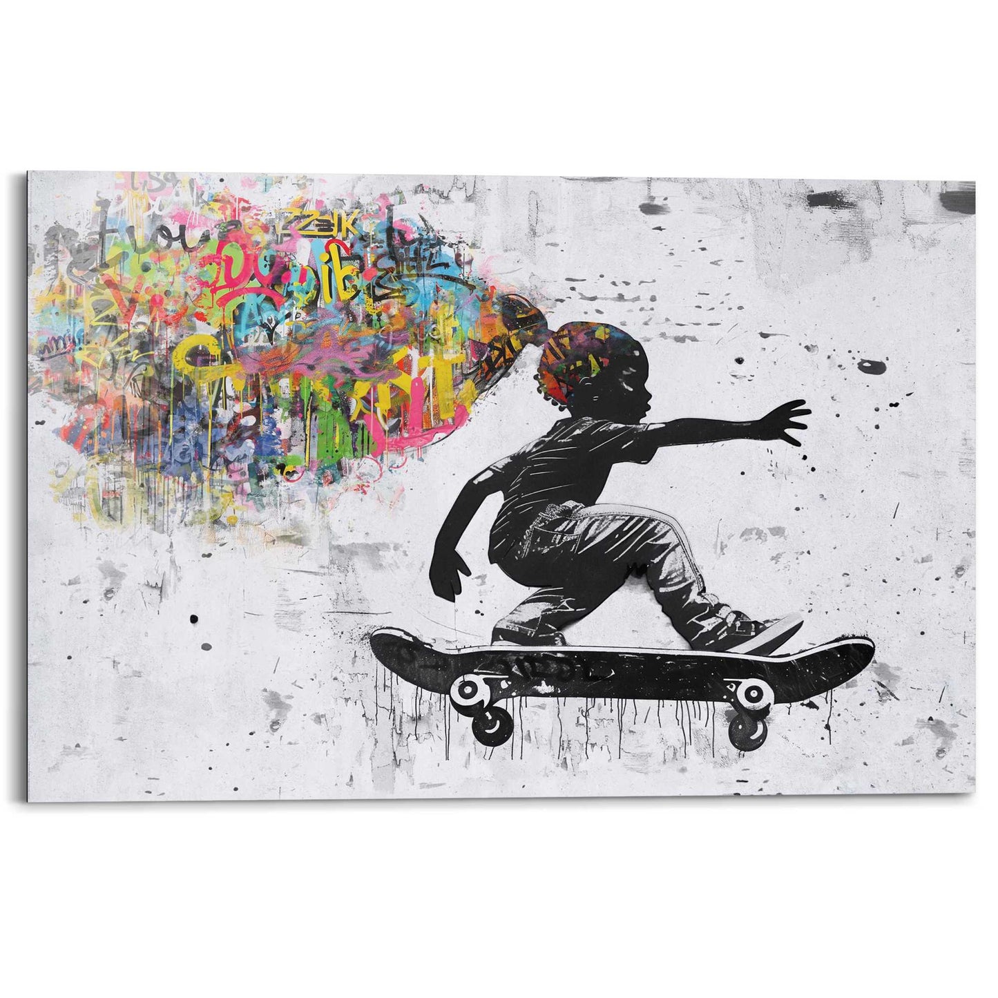 Painting Skater Girl 60x90