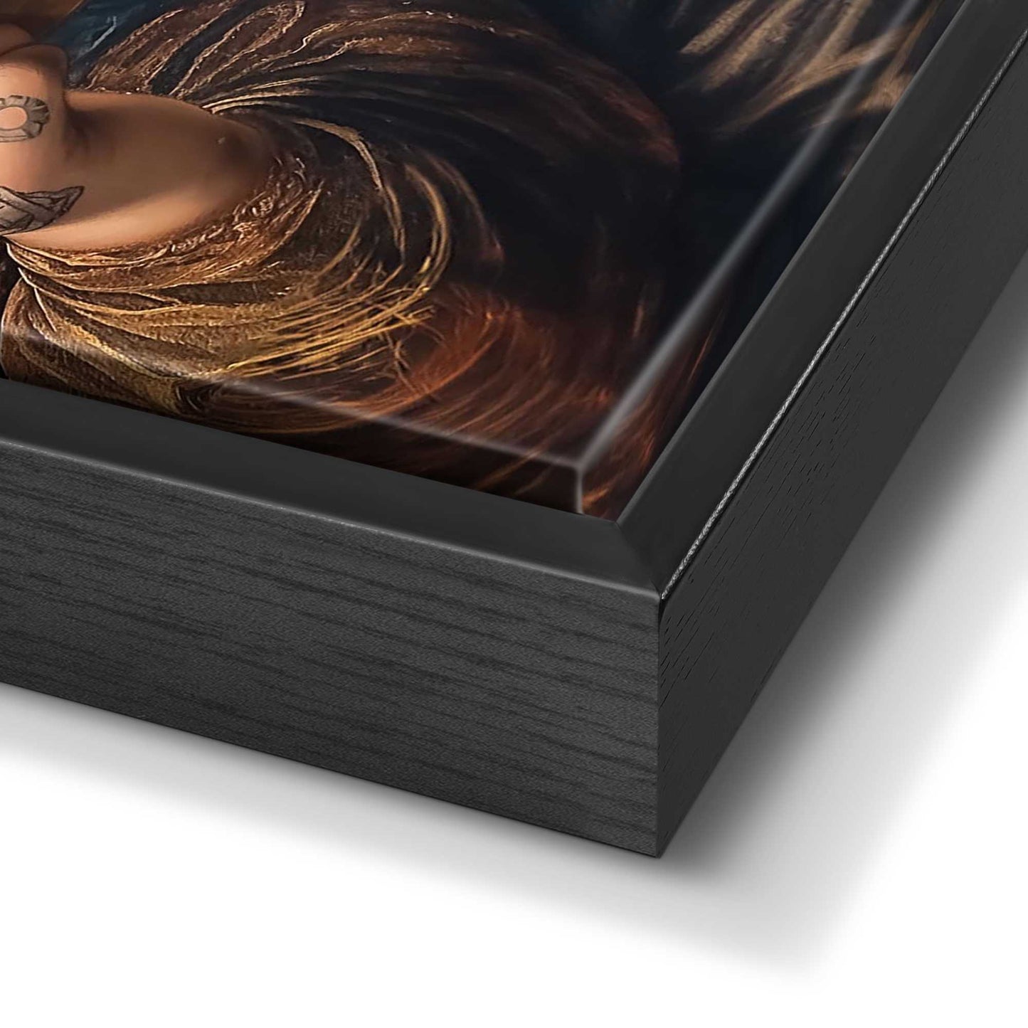 Canvas walldecoration Mona Lisa - modern 80x60
