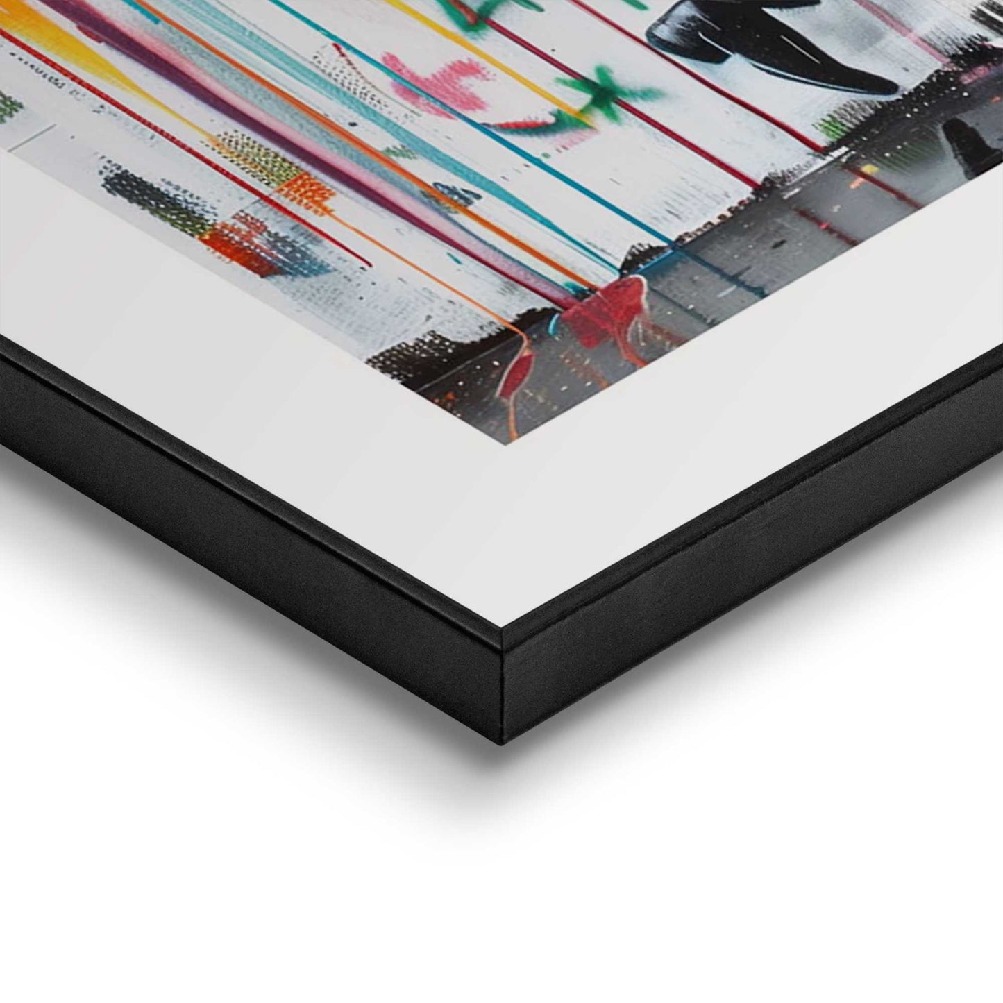 Framed in Black Tap It 50x70