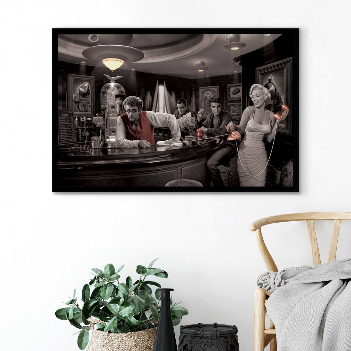 Framed poster Consani - java dreams 63x94