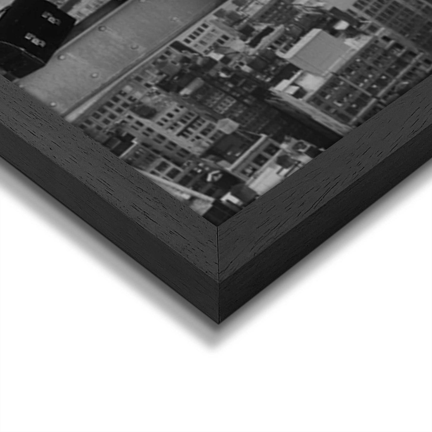 Framed poster Friends - lunch at a skyscraper 63x94