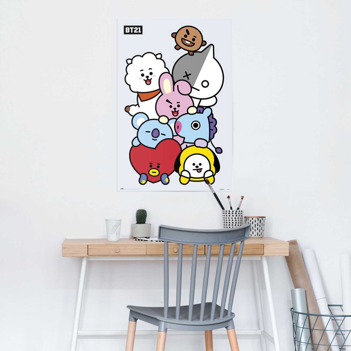 Painting BT21 - Characters 90x60