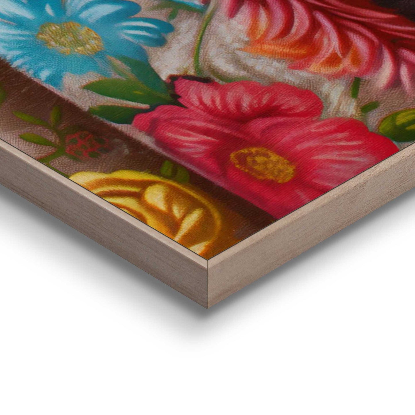 Framed in Wood Hippie Highlander 70x50