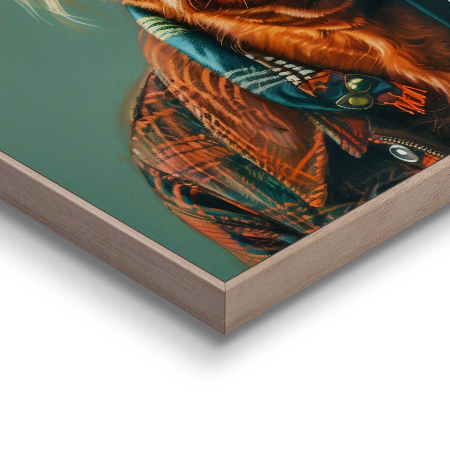 Framed in Wood Vintage Highlander 50x40