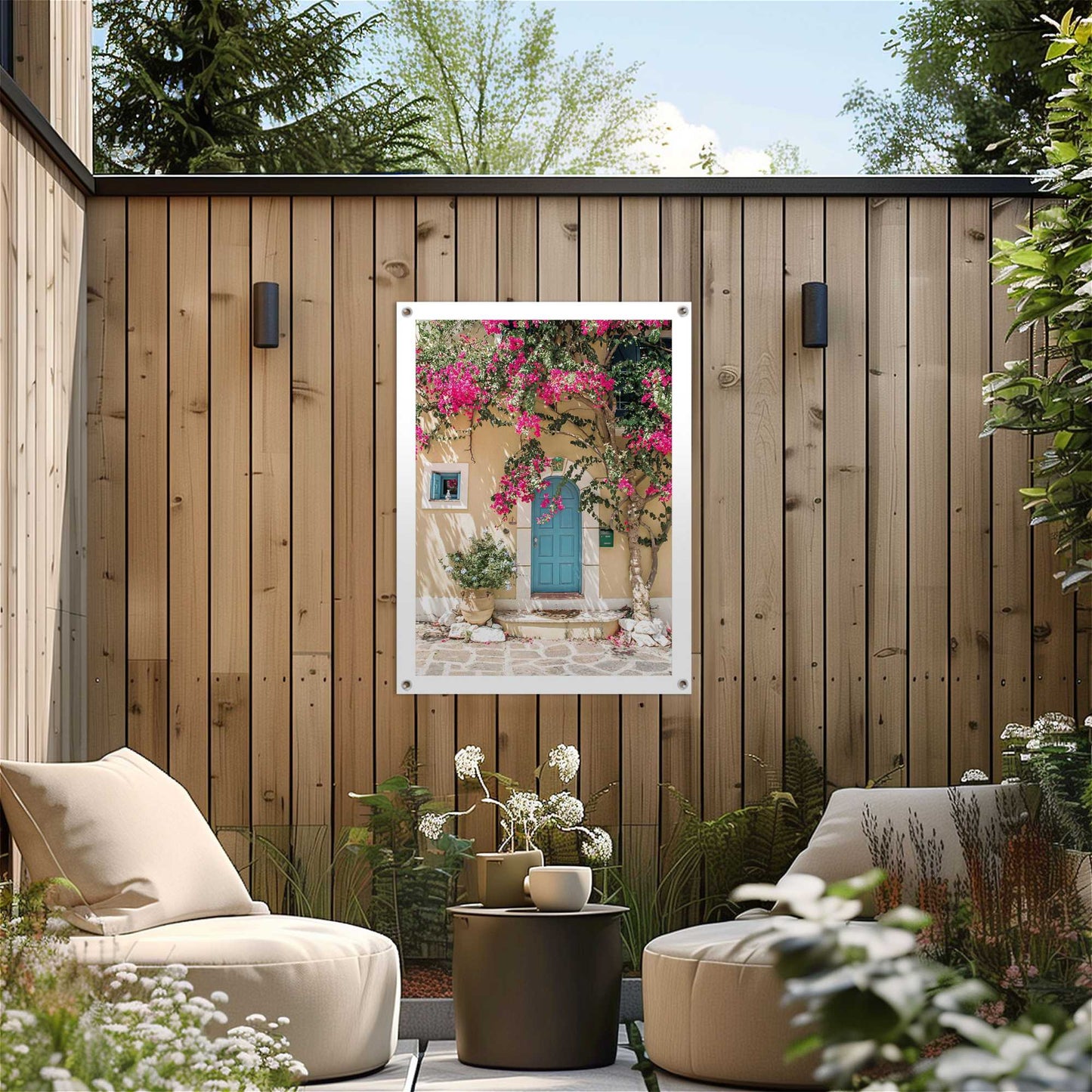 Outdoor Art Floral Facade 70x50