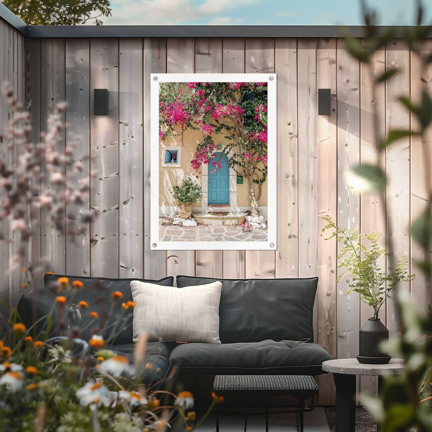 Outdoor Art Floral Facade 70x50