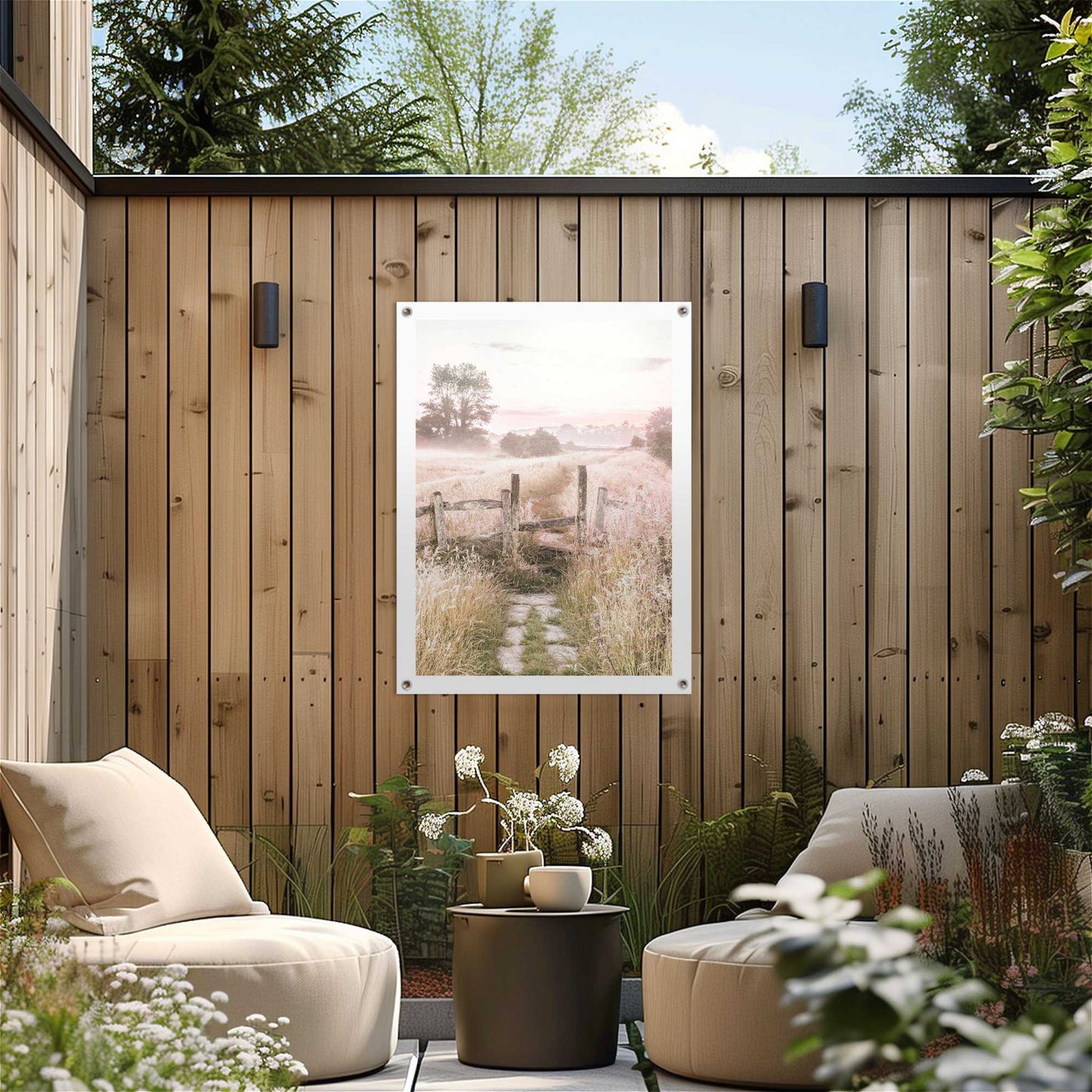Outdoor Art Morning Meadow 70x50