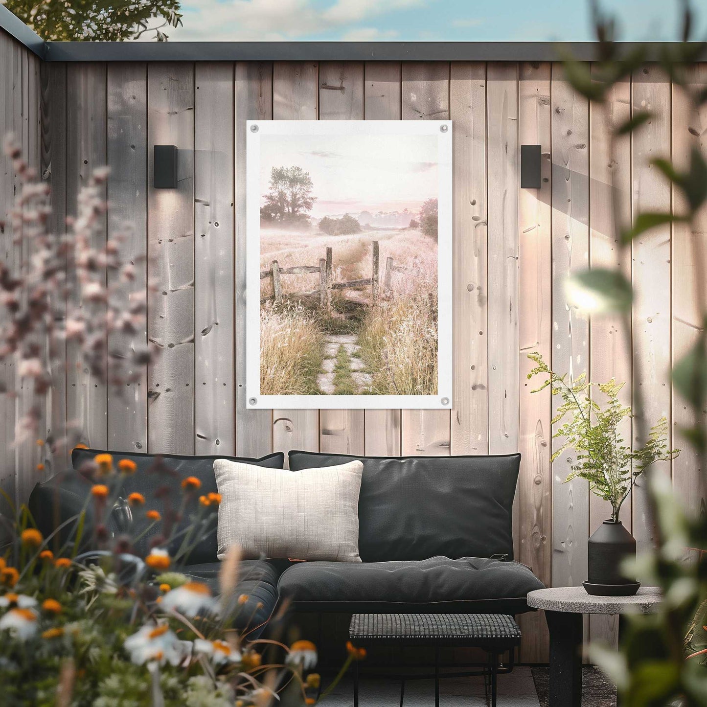 Outdoor Art Morning Meadow 70x50