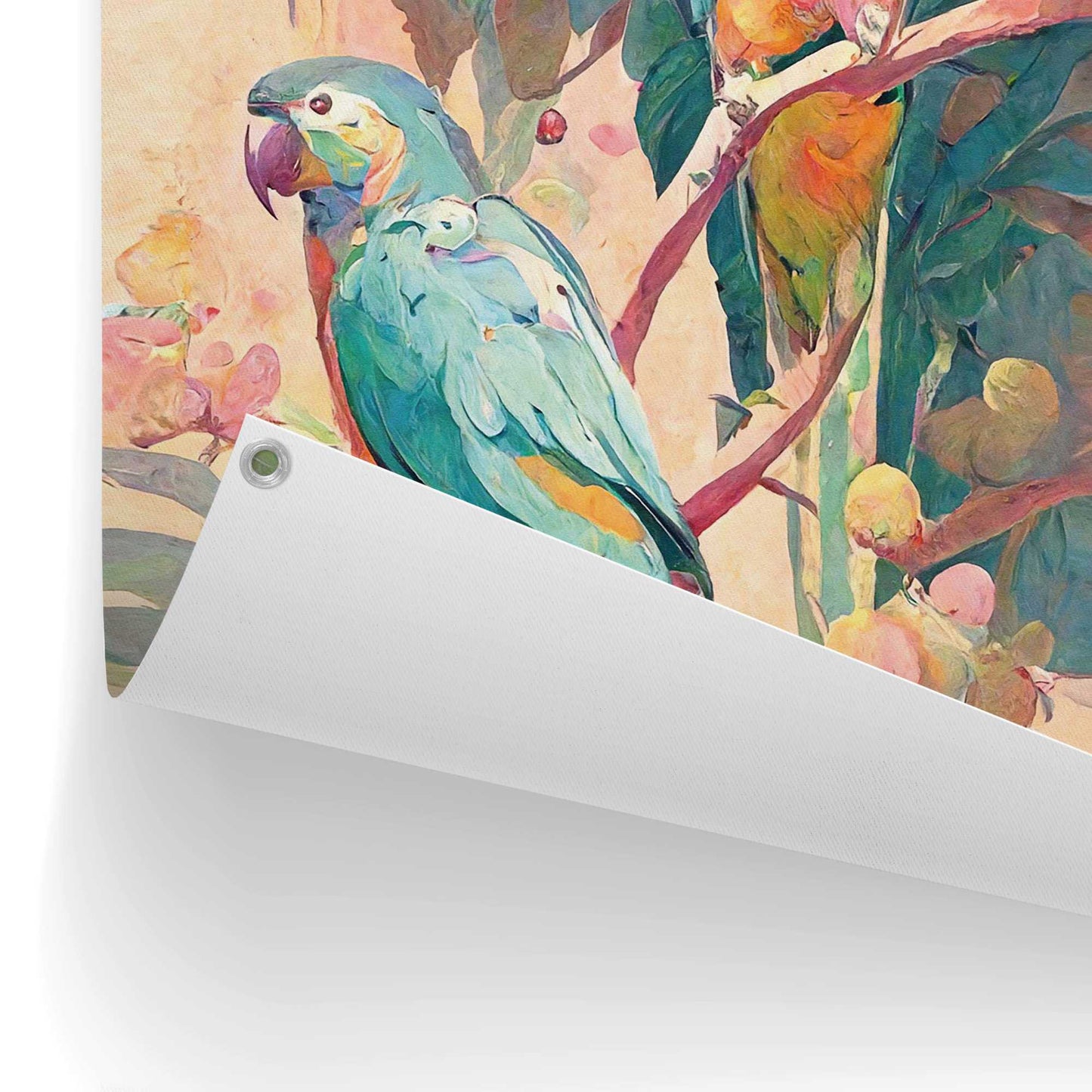 Outdoor Art Parrot Colours 70x50
