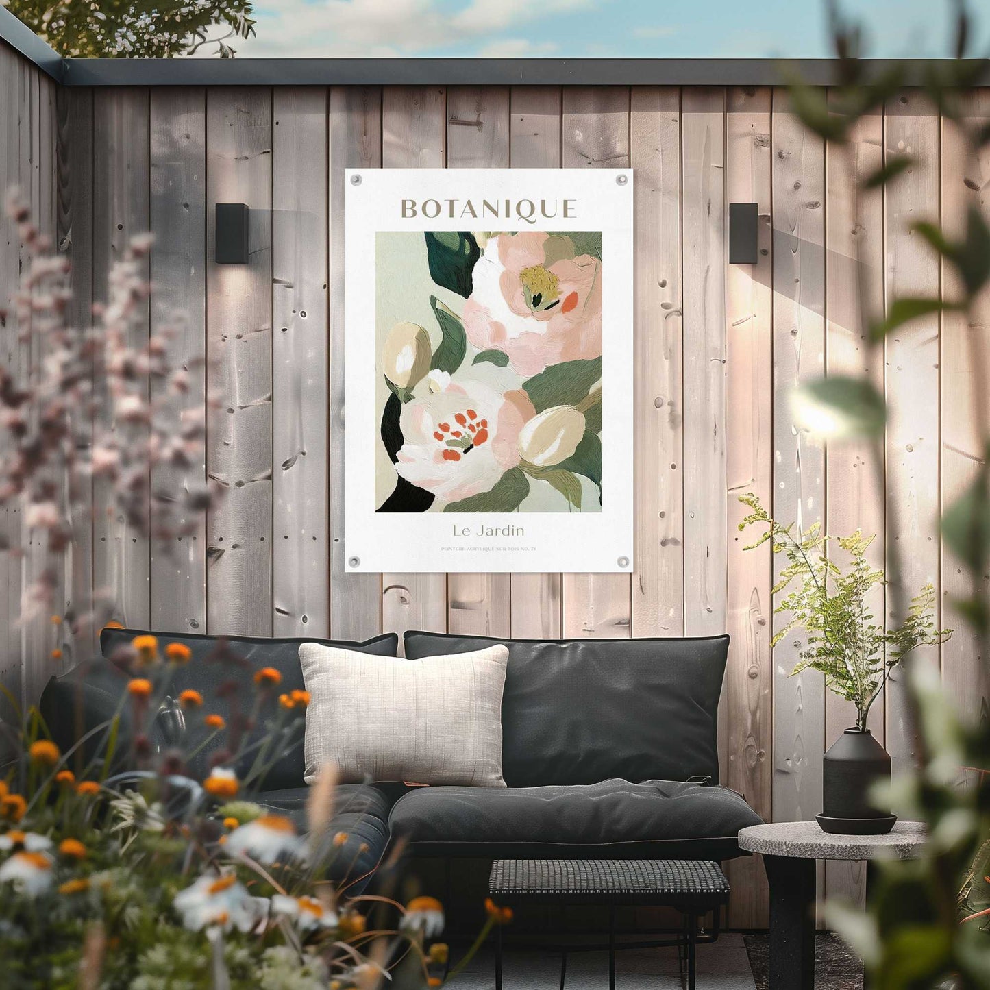 Outdoor Art Jardin Pastels 70x50