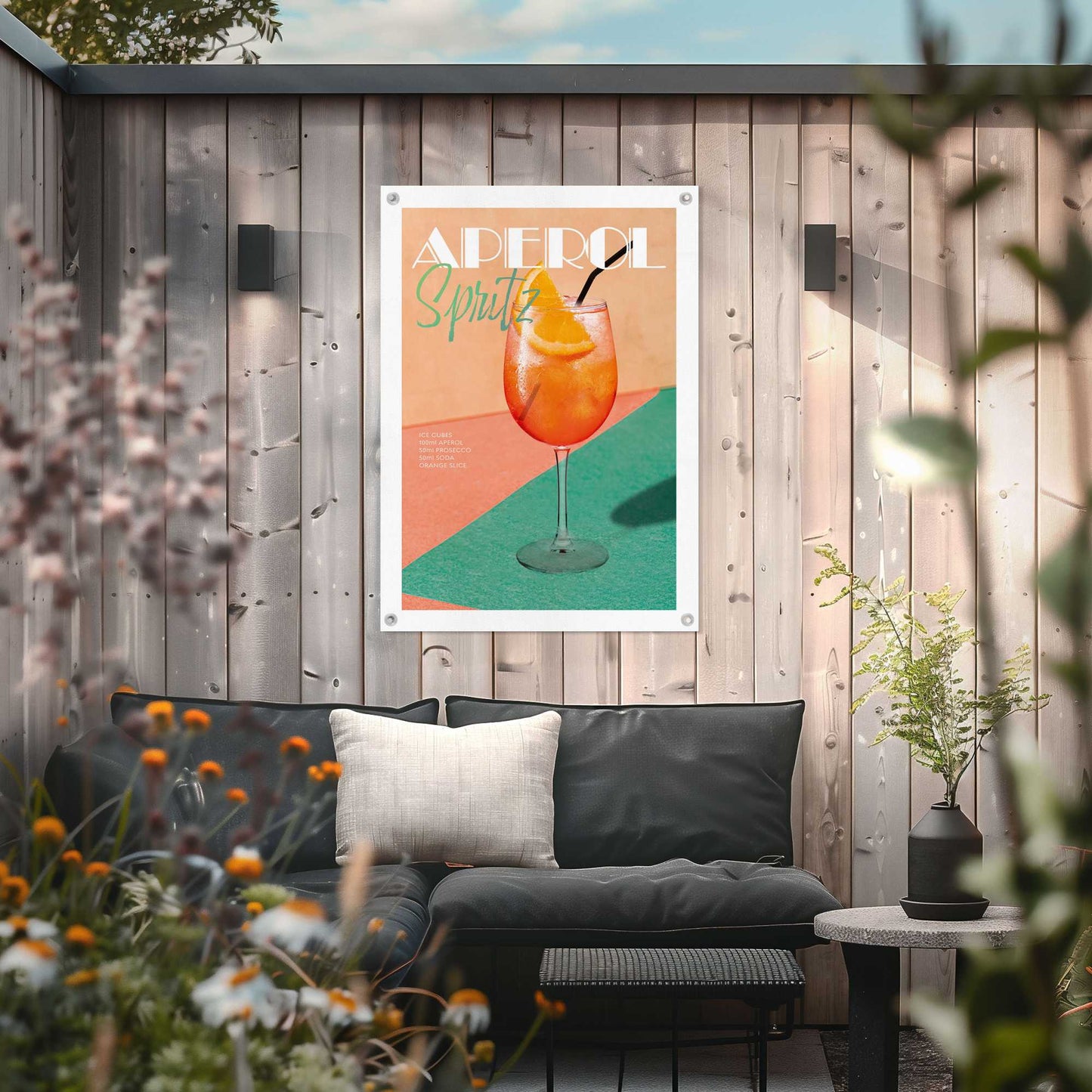 Outdoor Art Aperol Spritz 70x50