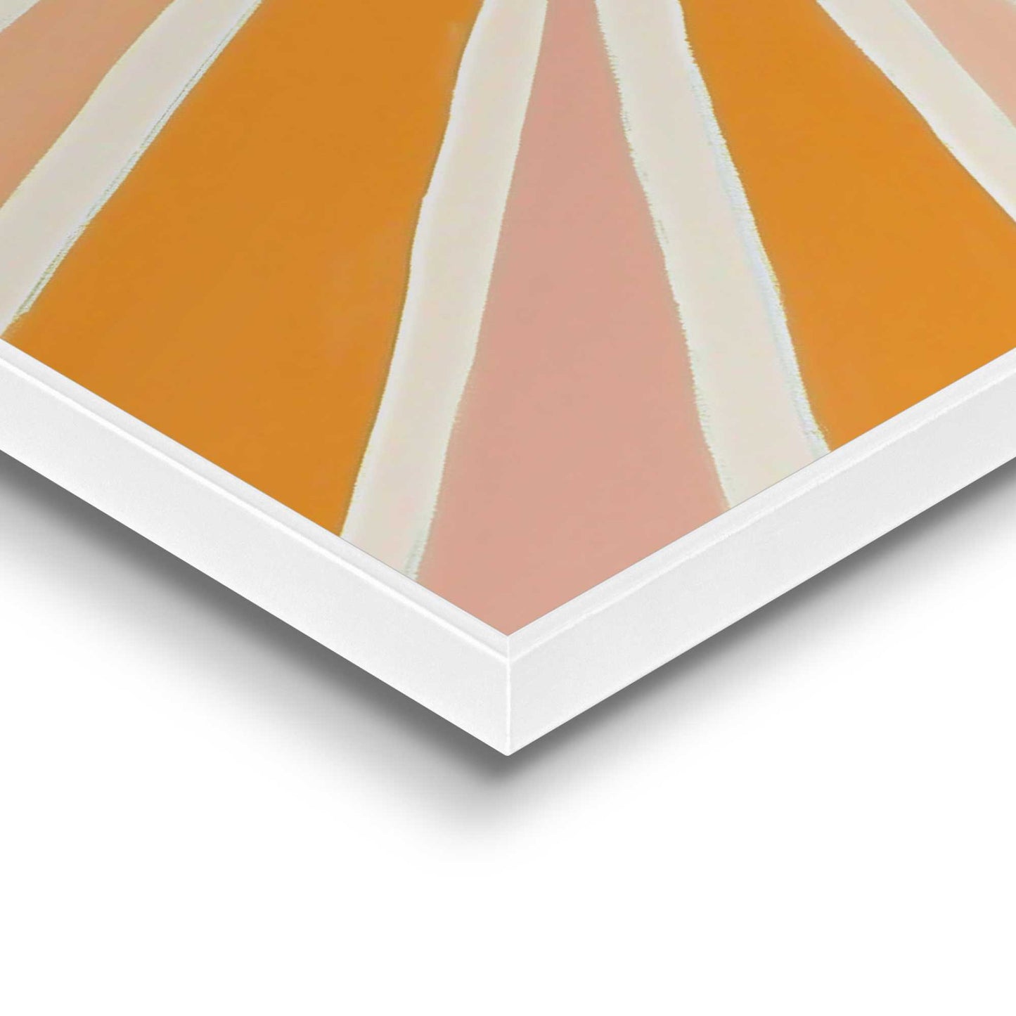 Framed in White Here Comes the Sun 50x40