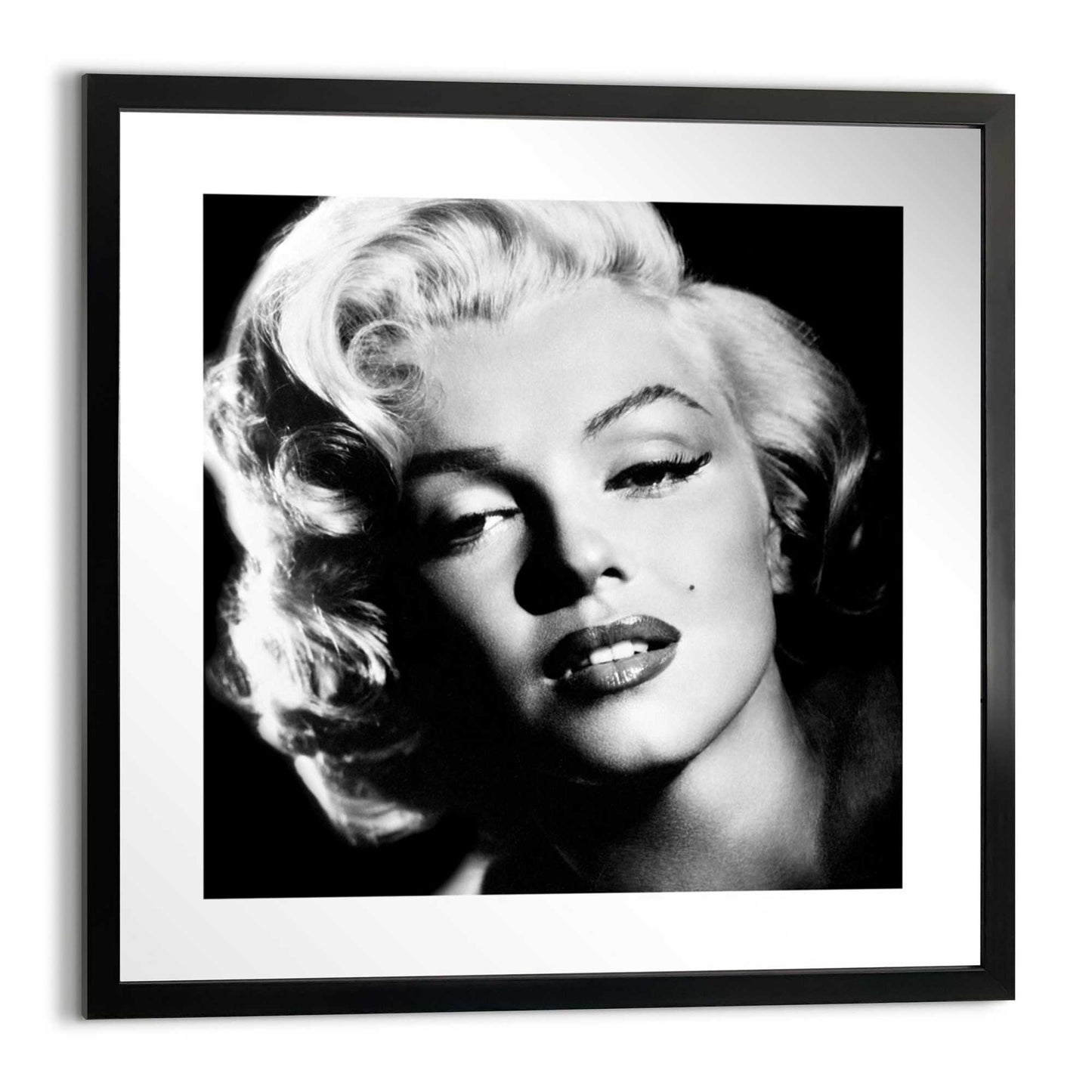 Iconic print in Frame Marilyn Monroe - glamour 40x40