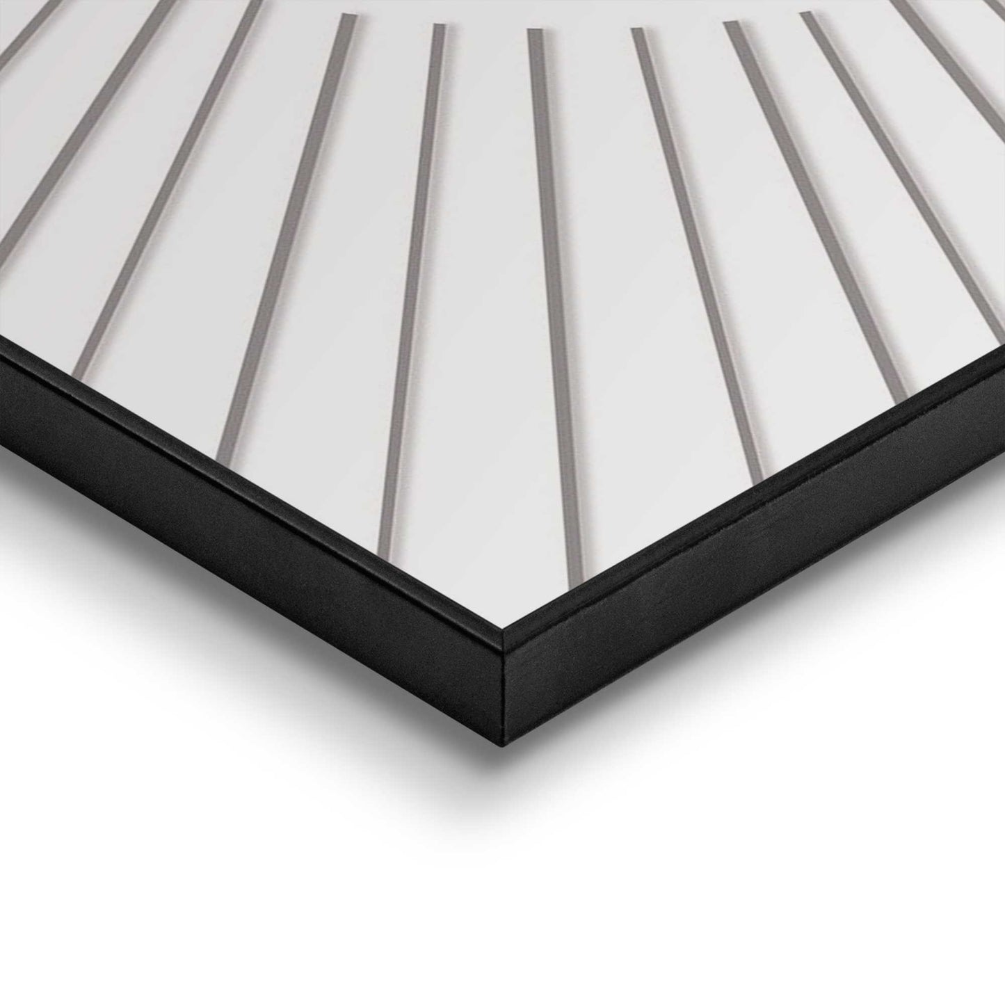 Framed in Black Universe Abstract 70x50