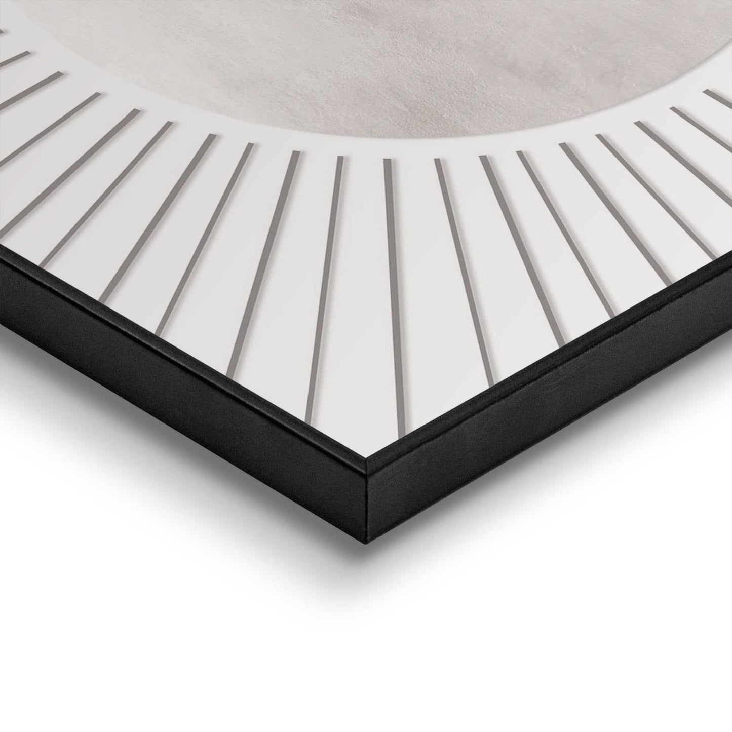 Framed in Black Universe Abstract 50x40