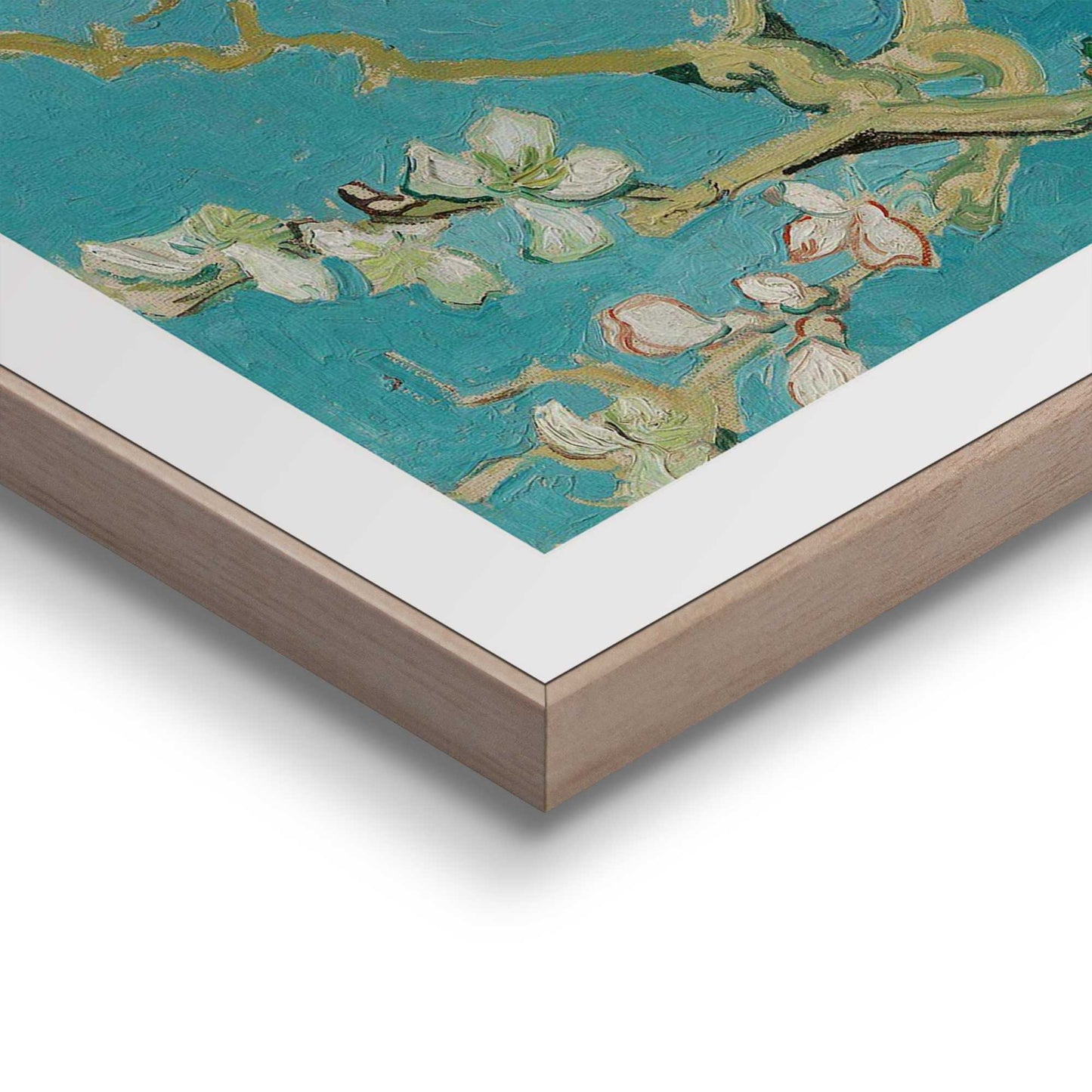 Framed in Wood Van Gogh - almondblossom 40x30
