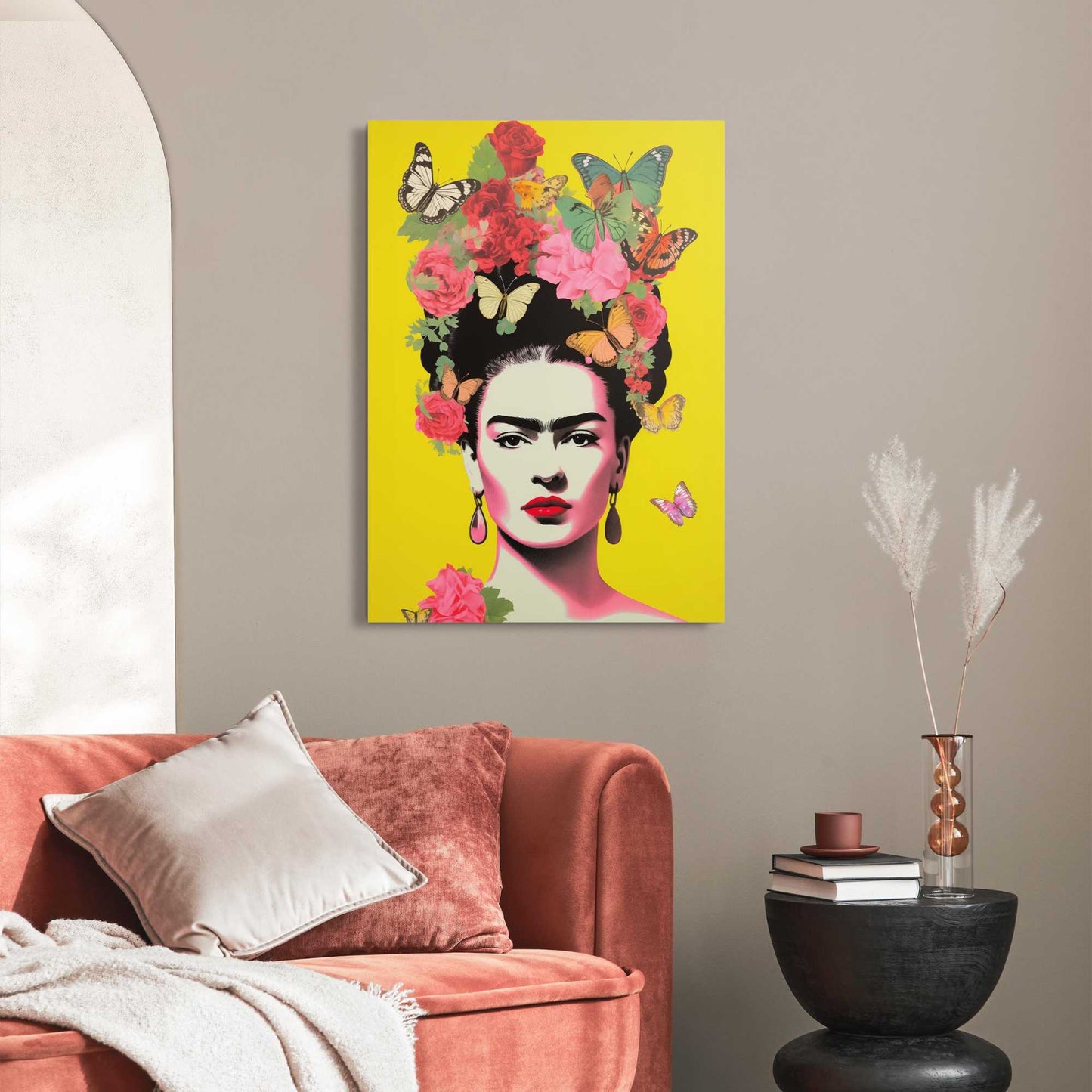 Acrylic painting Female Pop Art 70x50