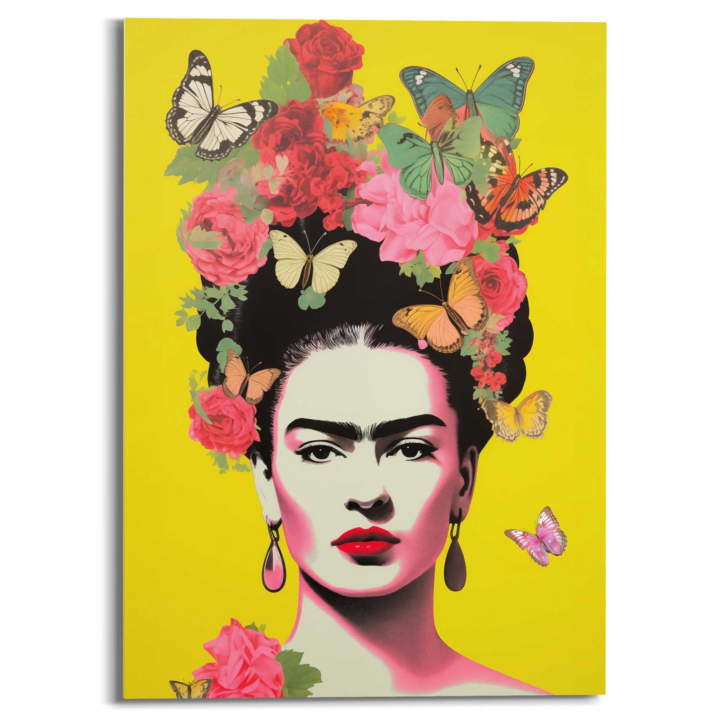 Acrylic painting Female Pop Art 70x50