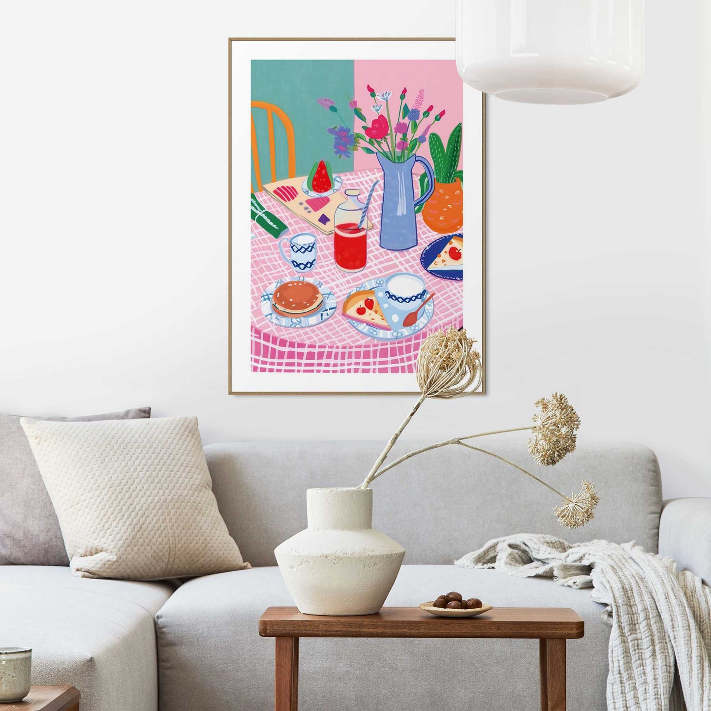 Framed in Wood Sweet Table 70x50
